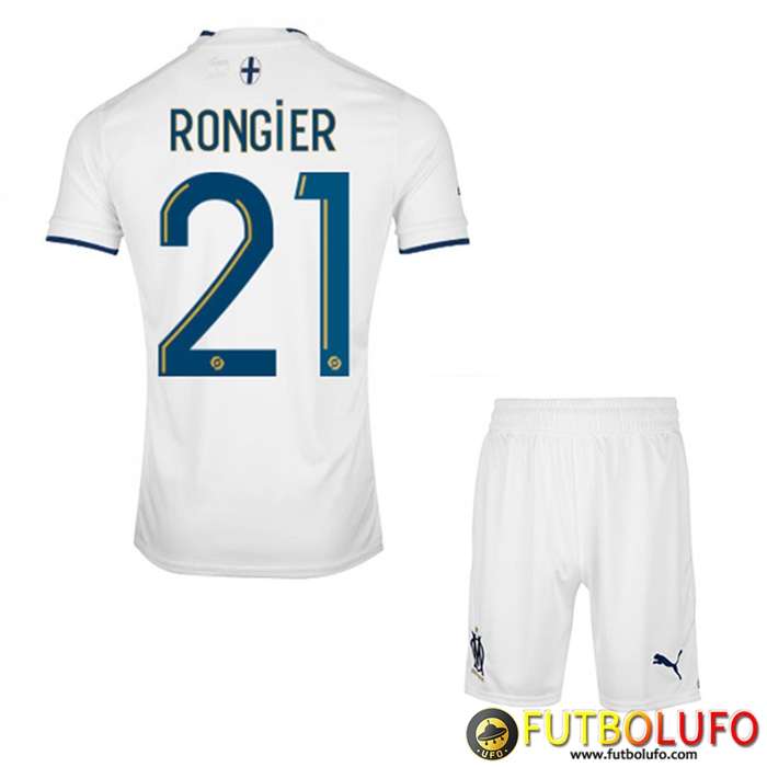 Camisetas De Futbol Marsella (RONGIER #21) Ninos Primera 2022/23