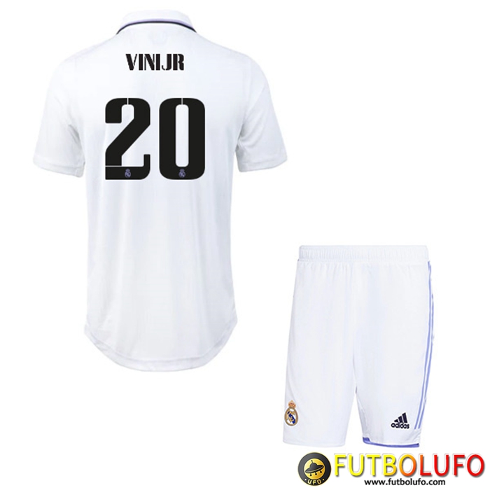 Camisetas De Futbol Real Madrid (VINIJR #20) Ninos Primera 2022/23
