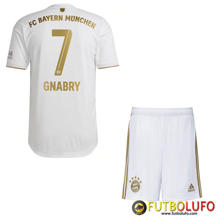Camisetas De Futbol Bayern Munich (GNABRY #7) Ninos Segunda 2022/23