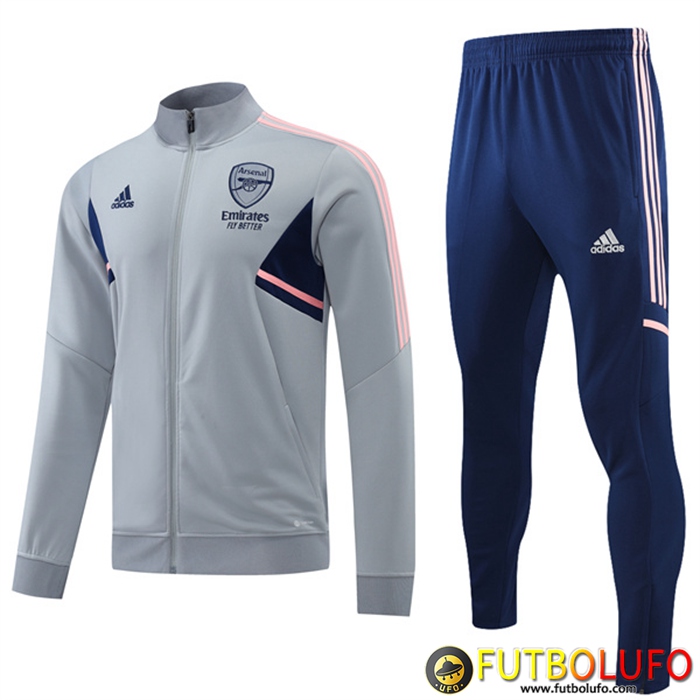 Chandal Equipos De Futbol - Chaqueta Arsenal Gris 2022/2023