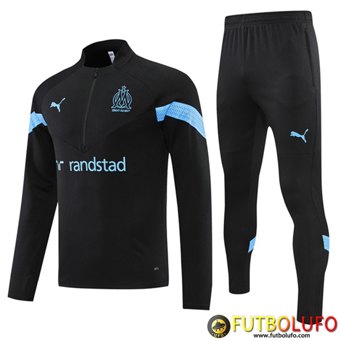 Chandal Equipos De Futbol Marsella Negro 2022/2023