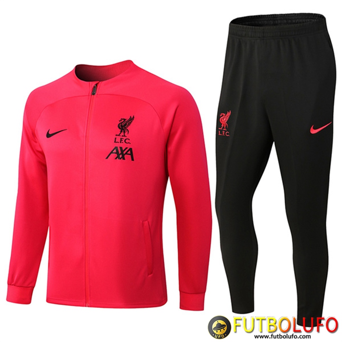 Chandal Equipos De Futbol - Chaqueta FC Liverpool Rojo 2022/2023