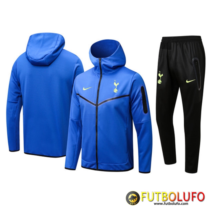 Chaqueta Con Capucha Chandal Tottenham Hotspurs Azul 2022/2023