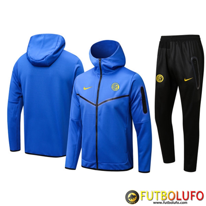 Chaqueta Con Capucha Chandal Inter Milan Azul 2022/2023