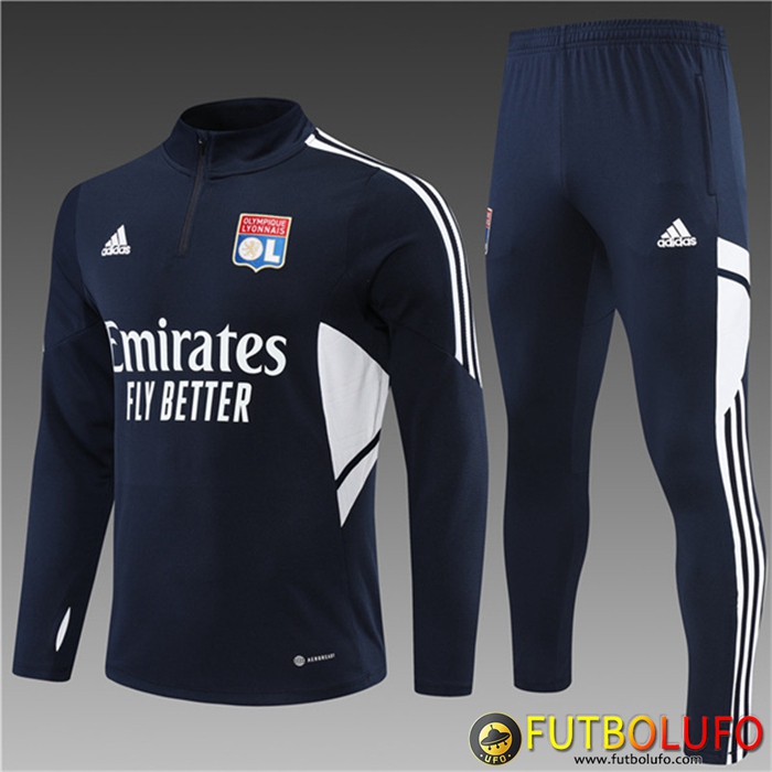 Chandal Equipos De Futbol Lyon Ninos Azul marino 2022/2023