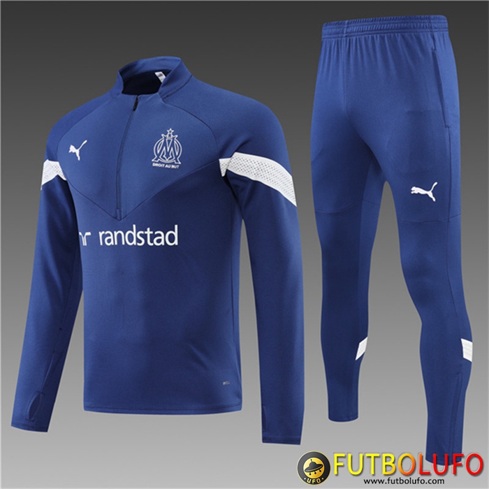 Chandal Equipos De Futbol Marsella Ninos Azul 2022/2023