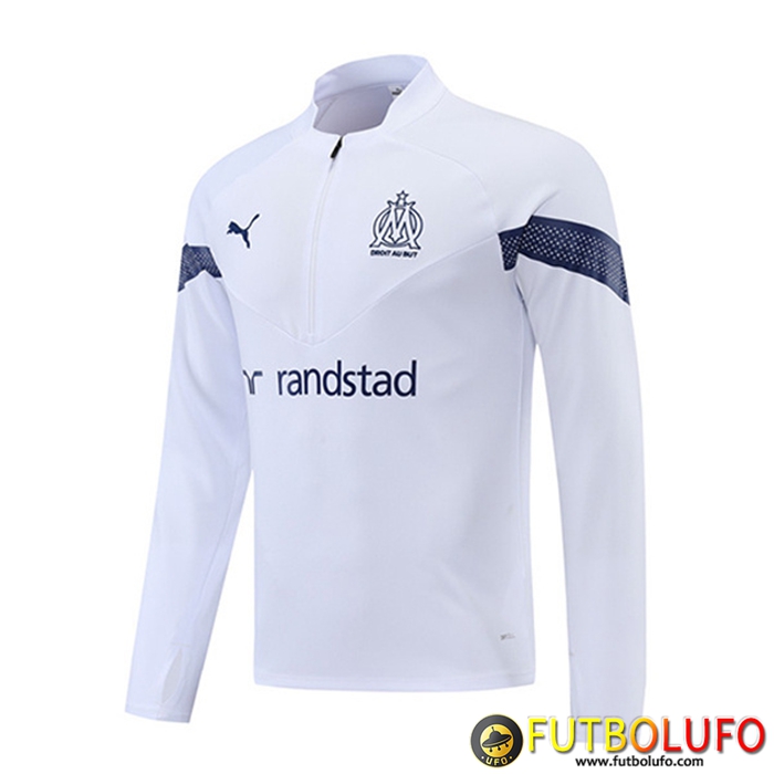 Sudadera De Entrenamiento Marsella Blanco 2022/2023
