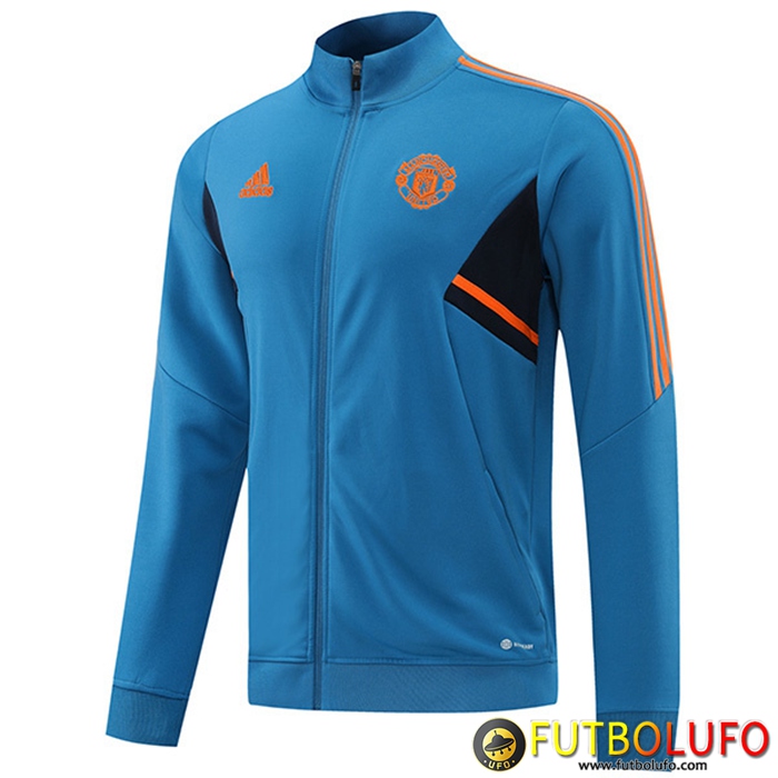 Chaquetas Futbol Manchester United Azul 2022/2023