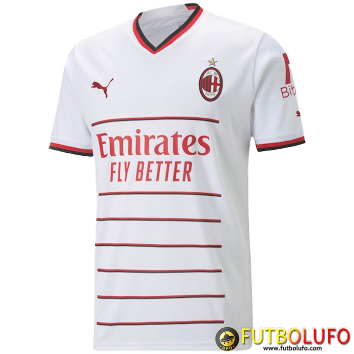 Nueva Camisetas De Futbol AC Milan Segunda 2022/2023