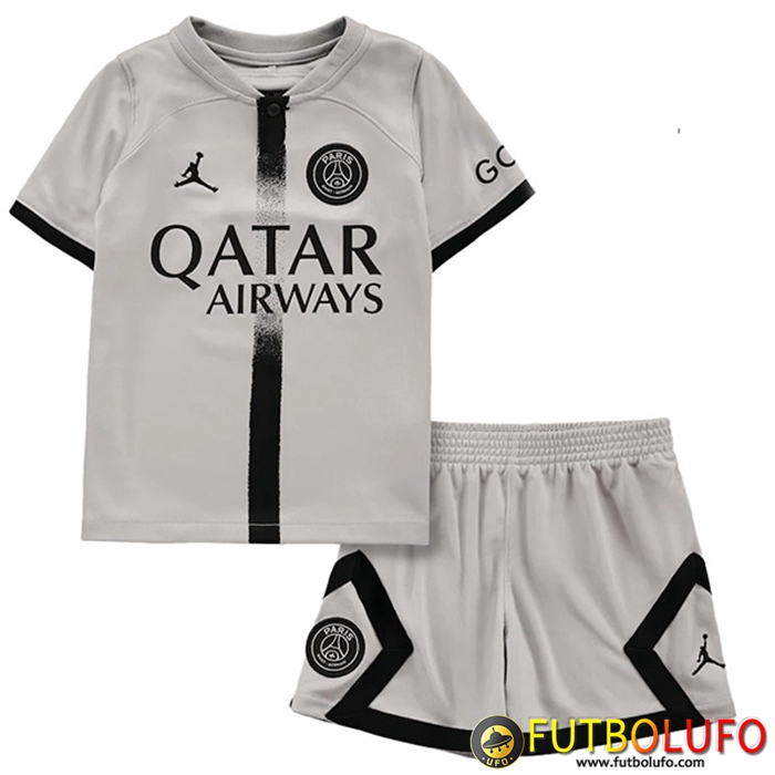 Nueva Camisetas De Futbol PSG Ninos Segunda 2022/2023