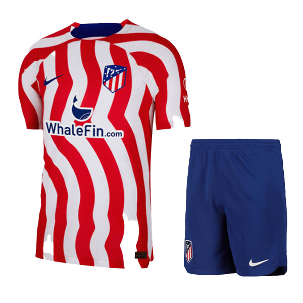Nueva Camisetas De Futbol Atletico Madrid Ninos Primera 2022/2023
