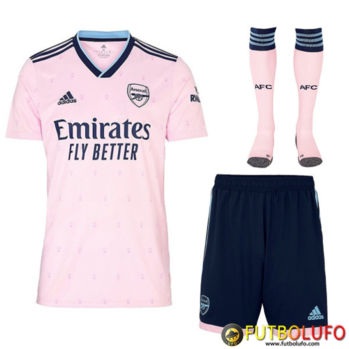 Camisetas De Futbol Arsenal Tercera (Cortos + Calcetines) 2022/2023