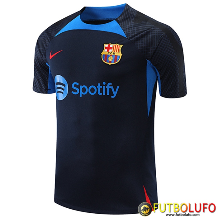 Camiseta Entrenamiento FC Barcelona Azul Marin 2022/2023