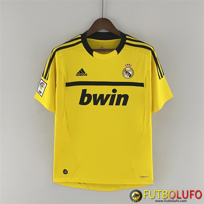 Camisetas De Futbol Real Madrid Retro Portero Amarillo 2011/2012