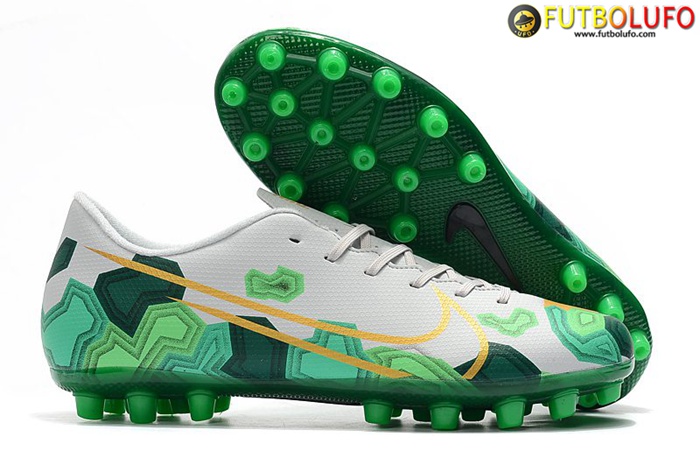 Nike Botas De Fútbol Dream Speed Mercurial Vapor Academy AG Blanco/Verde