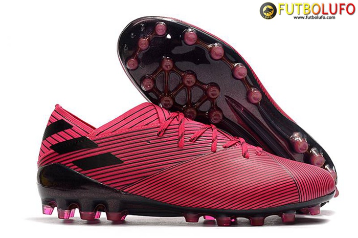 Adidas Botas De Fútbol Nemeziz 19.1 AG Rosa