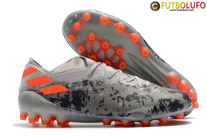 Adidas Botas De Fútbol Nemeziz 19.1 AG Gris