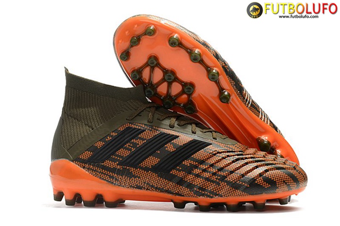 Adidas Botas De Fútbol Predator 18.1 AG Naranja/Marrón