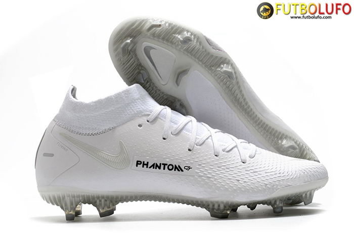 Nike Botas De Fútbol Phantom GT Elite Dynamic Fit FG Blanco