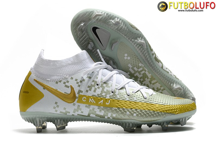 Nike Botas De Fútbol Phantom GT Elite Dynamic Fit FG Verde/Blanco