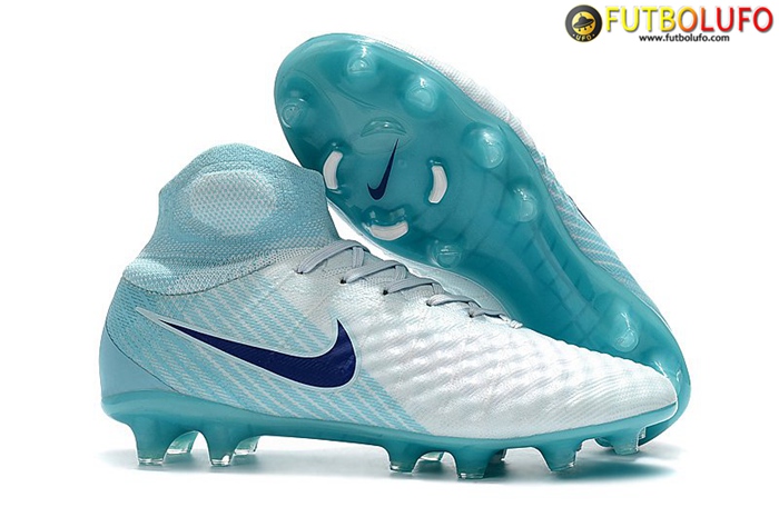 Nike Botas De Fútbol Magista Obra II Azul Claro