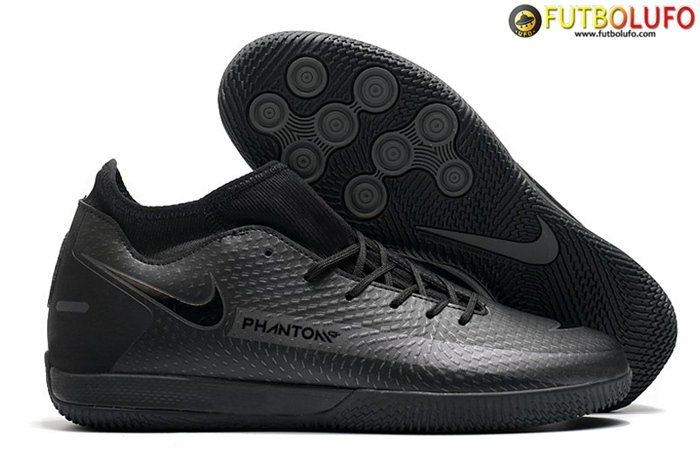 Nike Botas De Fútbol Phantom GT Academy Dynamic Fit IC Negro