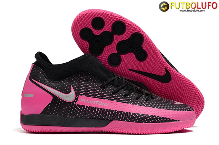 Nike Botas De Fútbol Phantom GT Academy Dynamic Fit IC Negro