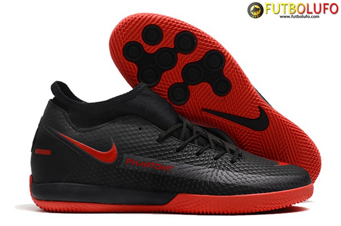 Nike Botas De Fútbol Phantom GT Academy Dynamic Fit IC Negro