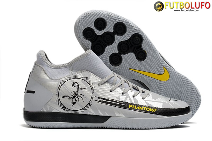 Nike Botas De Fútbol Phantom GT Academy Dynamic Fit IC Gris
