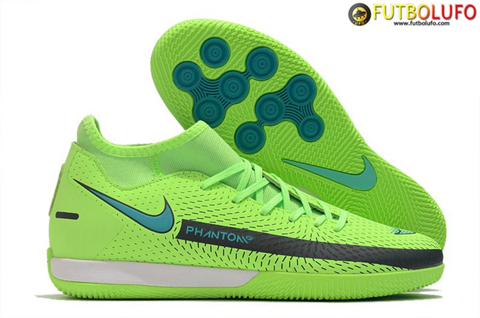 Nike Botas De Fútbol Phantom GT Academy Dynamic Fit IC Verde