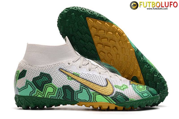Nike Botas De Fútbol Mercurial Superfly 7 Elite MDS TF Blanco