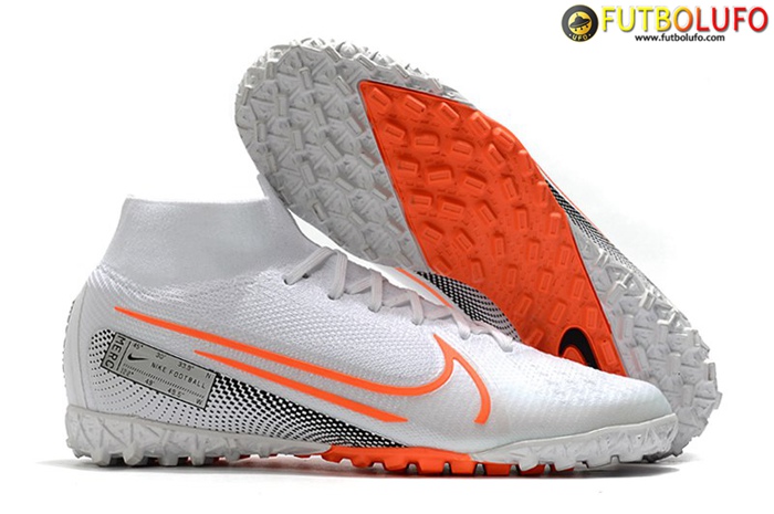 Nike Botas De Fútbol Mercurial Superfly 7 Elite MDS TF Blanco