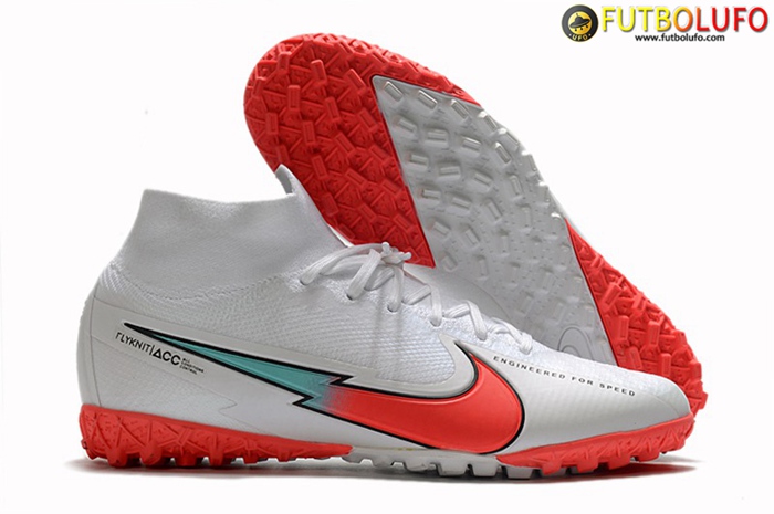 Nike Botas De Fútbol Mercurial Superfly 7 Elite MDS TF Blanco