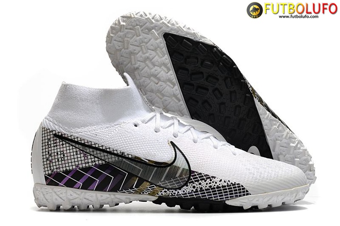 Nike Botas De Fútbol Mercurial Superfly 7 Elite MDS TF Blanco