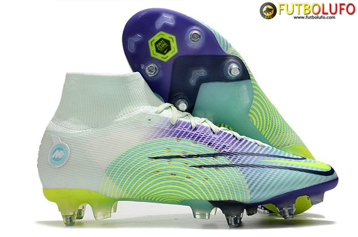 Nike Botas De Fútbol Mercurial Dream Speed Superfly 8 Elite SG Violeta/Verde