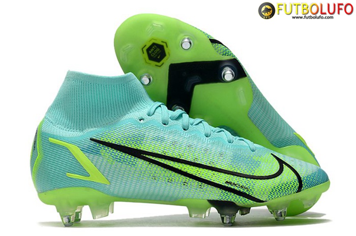 Nike Botas De Fútbol Mercurial Superfly VIII Elite SG PRO Anti Clog Verde