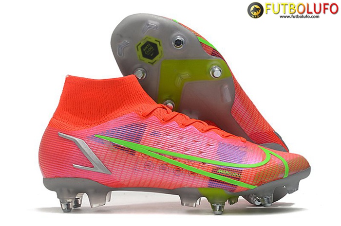 Nike Botas De Fútbol Mercurial Superfly VIII Elite SG PRO Anti Clog Rosa
