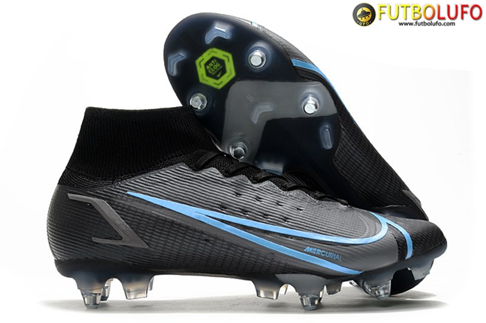 Nike Botas De Fútbol Mercurial Superfly VIII Elite SG PRO Anti Clog Negro