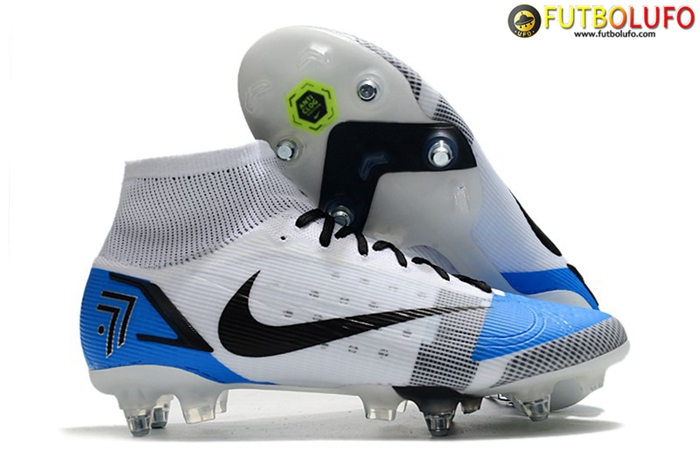 Nike Botas De Fútbol Mercurial Superfly VIII Elite SG PRO Anti Clog Blanco
