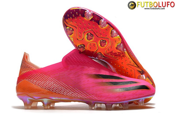 Adidas Botas De Fútbol X Ghosted AG Rosa