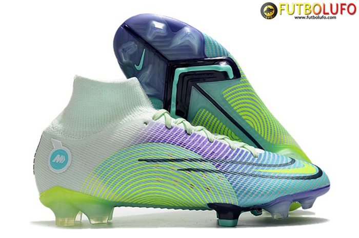 Nike Botas De Fútbol Mercurial Dream Speed Superfly 8 Elite FG Violeta/Verde
