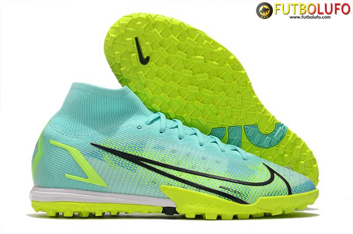 Nike Botas De Fútbol Mercurial Superfly 9 Elite TF Verde