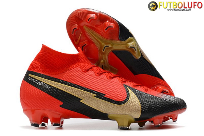 Nike Botas De Fútbol Mercurial Superfly 7 Elite Rojo/Negro