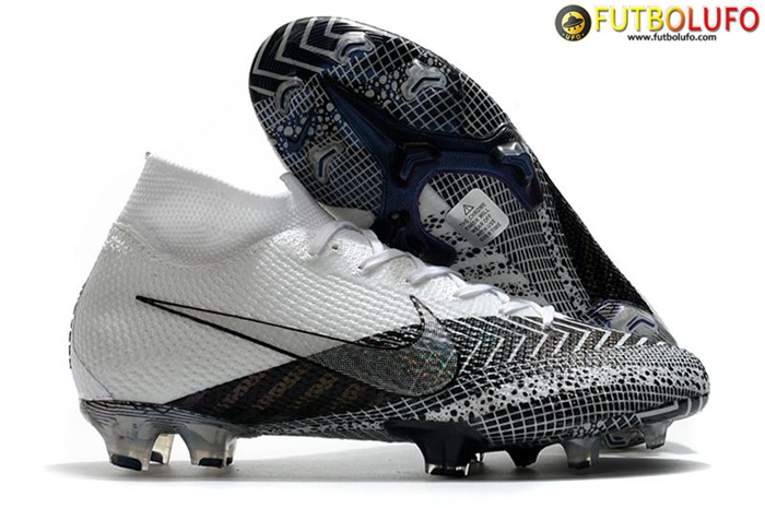 Nike Botas De Fútbol Mercurial Superfly 7 Elite FG Blanco/Negro
