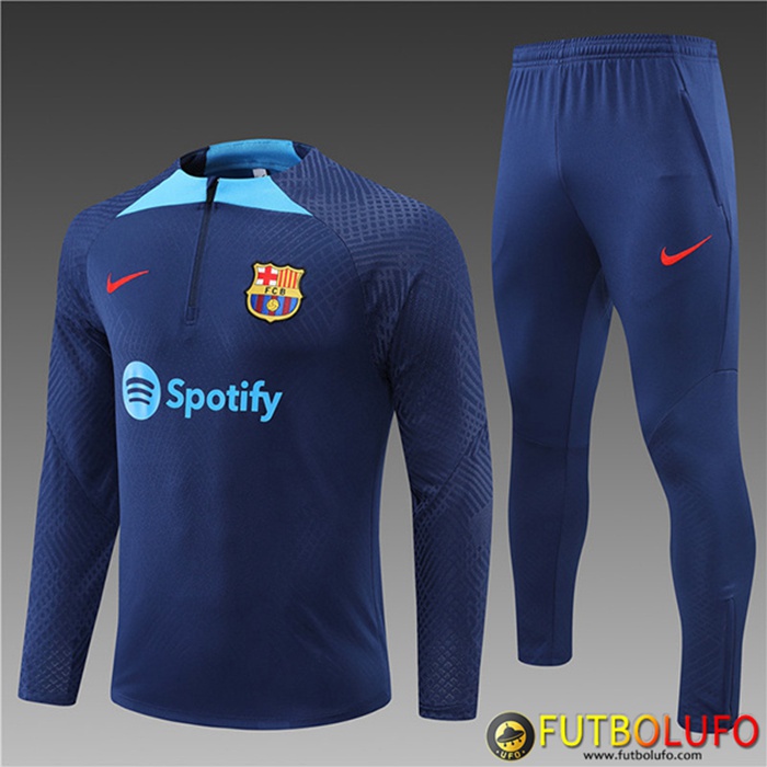 Chandal Equipos De Futbol FC Barcelona Ninos Azul 2022/2023