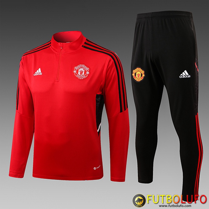 Chandal Equipos De Futbol Manchester United Ninos Rojo 2022/2023
