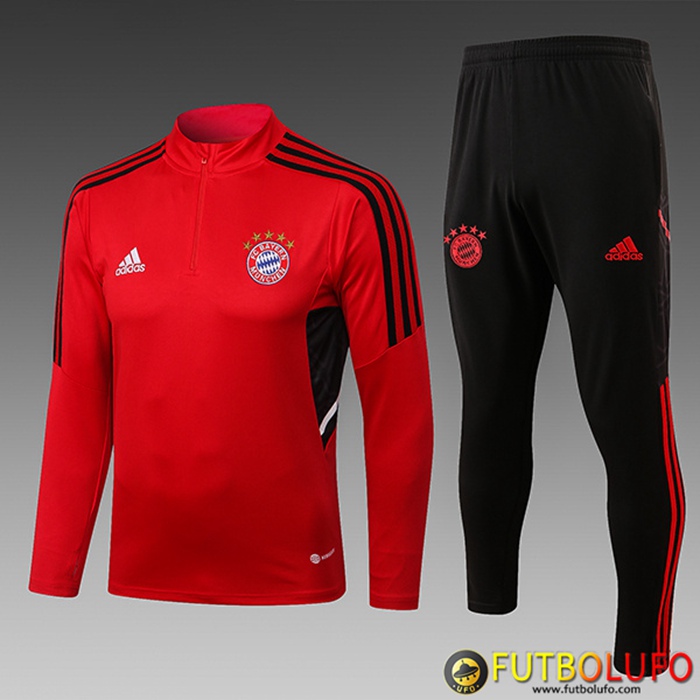 Chandal Equipos De Futbol Bayern Munich Ninos Rojo 2022/2023