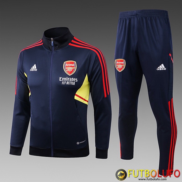 Chandal Equipos De Futbol - Chaqueta Arsenal Ninos Azul Marin 2022/2023