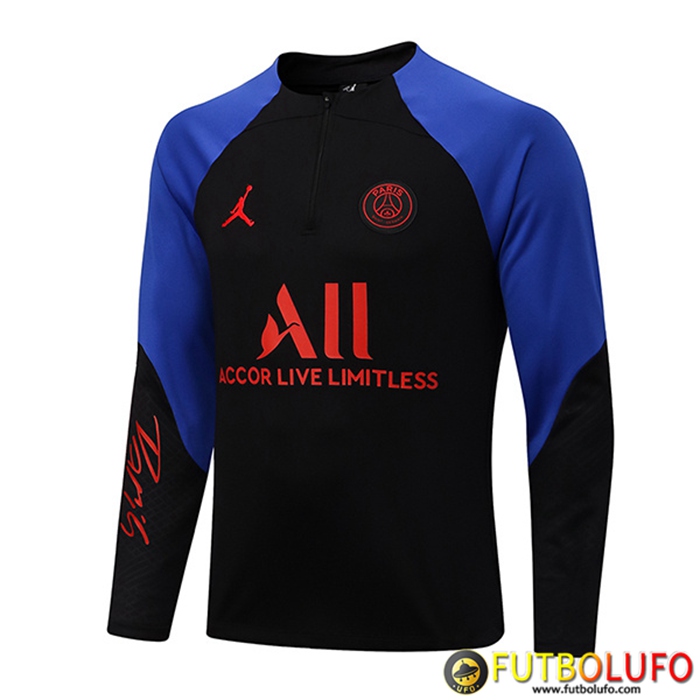 Sudadera De Entrenamiento Jordan PSG Azul/Negro 2022/2023