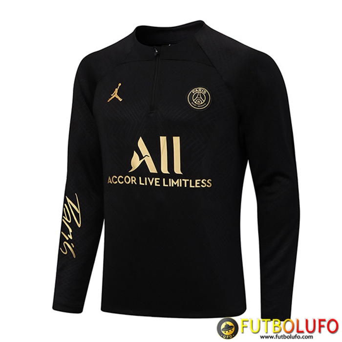 Sudadera De Entrenamiento Jordan PSG Negro 2022/2023